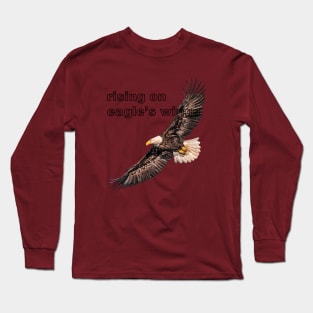 Rising on Eagle's Wings Long Sleeve T-Shirt